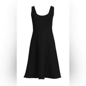 Vince Paneled Knee-Length Dress